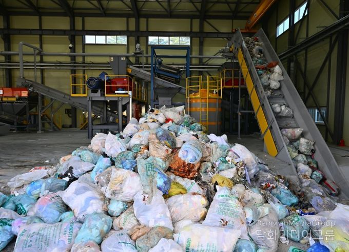 폐비닐 전문 선별시설 2월 중순 본격 가동