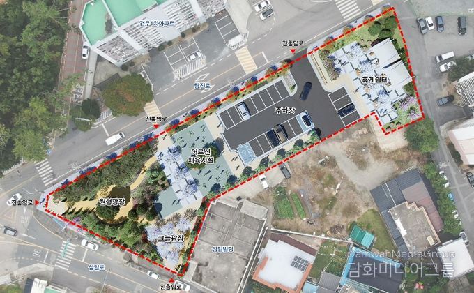 서성지구 농촌공간정비사업 조감도