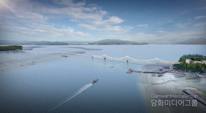 보성군, 2026년 바다가 여는 해양수산 르네상스 본격화_보성벌교갯벌 생태탐방로드 조성사업 3구간 조감도 (장암~해도 다리)