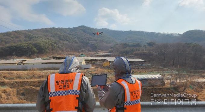 합천군, 드론 활용 야생멧돼지 수색 추진
