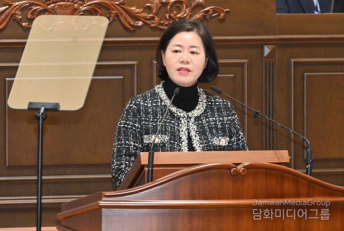 진주시의회 도시환경위원장 강묘영 의원이