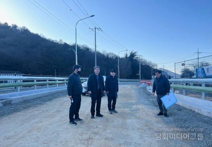 장승진 창원특례시 교통건설국장, 주요 현안 사업장 현장 점검