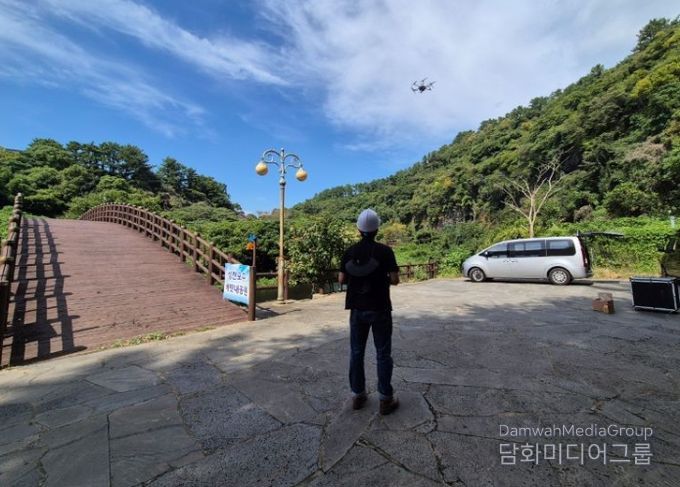 드론 활용 하천 점검