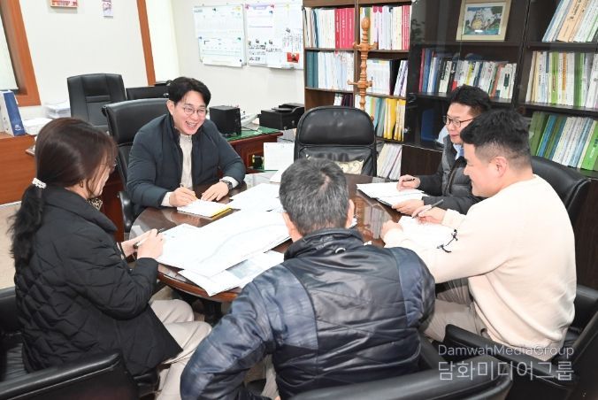 방인섭 의원, 종합건설본부와 장생포순환도로 마지막 확장구간 초기 공사 점검간담회