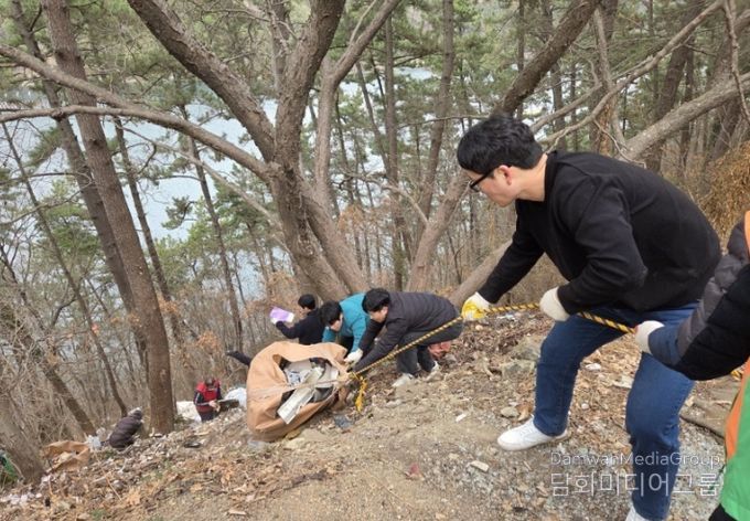 통영시, 설 맞이 불법투기 우심지 환경정비