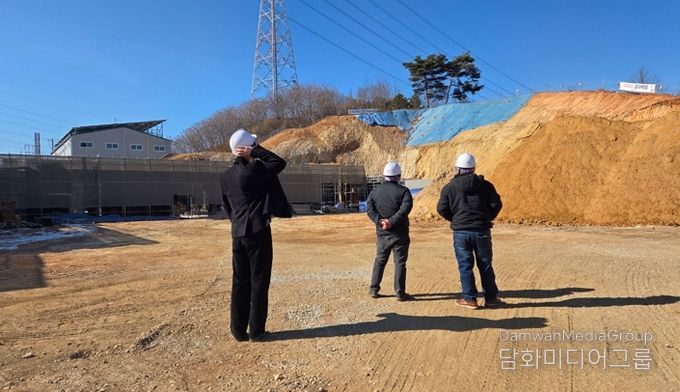 칠곡군, 설 명절 대비 건축공사장 안전 점검 실시