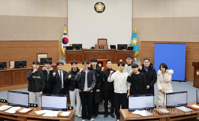 창원특례시의회, 창원고 학생 ‘청소년 의회’ 지원