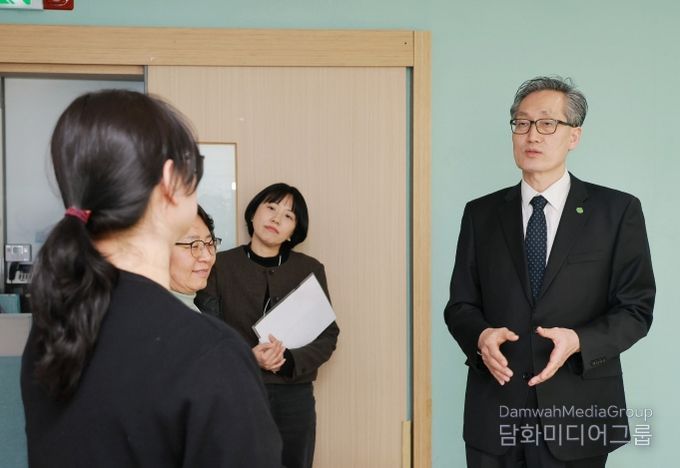 유득원 행정부시장, 설 명절 맞아 복지시설 위문