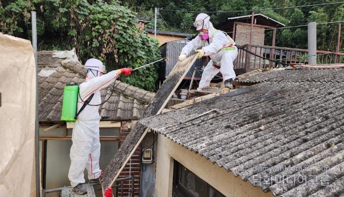 양산시, 슬레이트 처리 지원사업 희망자 모집