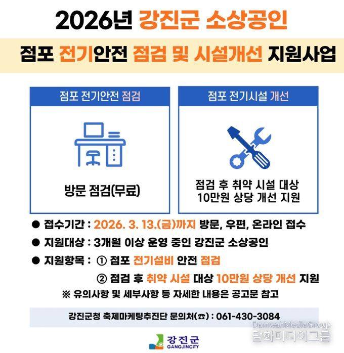 소상공인 점포 전기안전 점검 및 시설개선 지원사업 설명 자료