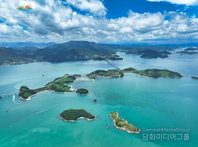 여수 섬 전경(적금도)