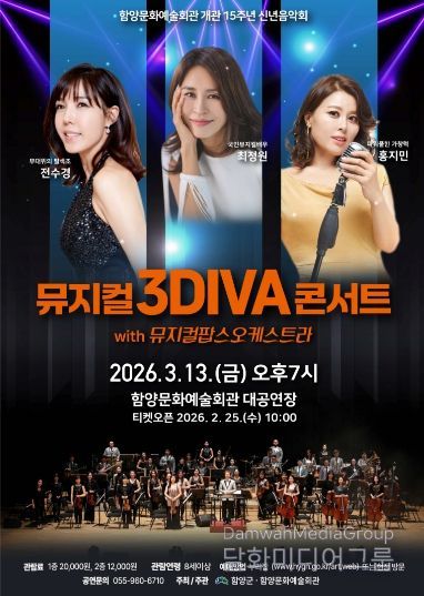 뮤지컬 3DIVA 콘서트 포스터