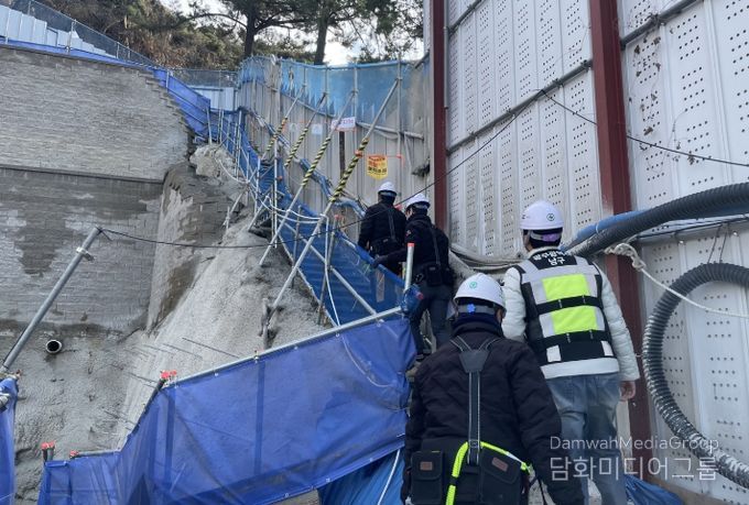 관내 건설현장 안전 점검