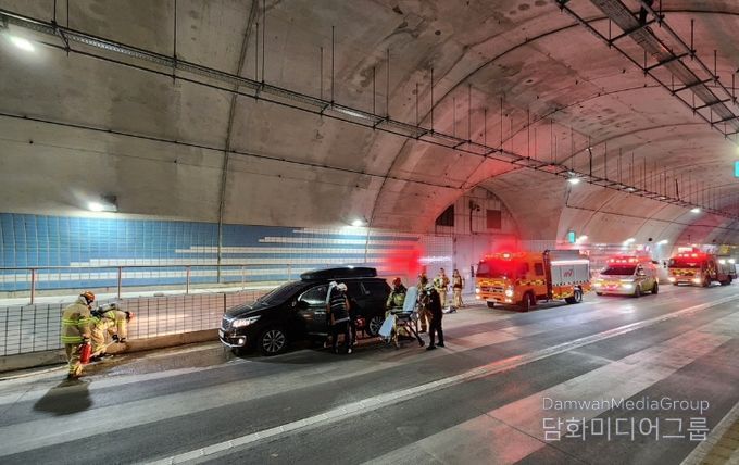 119특수대응단 보령 해저터널 재난대응 합동훈련