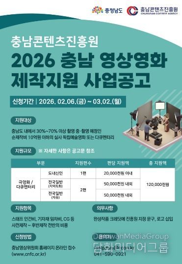 지역 촬영 활성화로 영상산업 경쟁력 강화