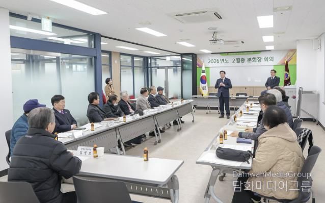 설 맞이 대한노인회 시흥시지회 방문…‘따뜻한 소통 행정’ 펼쳐