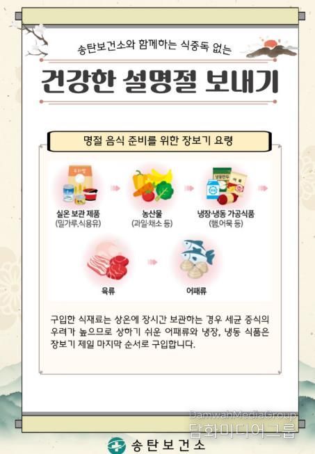 평택시, 건강한 설명절 보내기 위한 음식 안전 관리 수칙 안내
