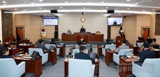 제278회 화순군의회 임시회(개회식 및 제1차 본희의)