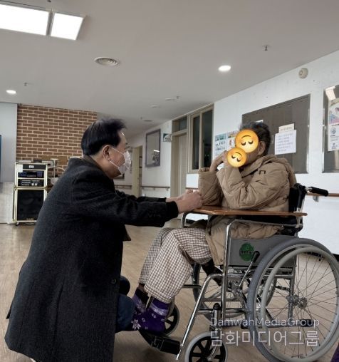 남진복 도의원, 설명절 맞아 사회복지시설 위문