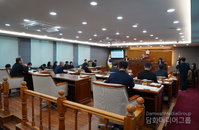 담양군의회, 제342회 임시회 폐회