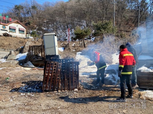 안성시, 설 연휴 대비 산림 인접지 불법소각행위 특별단속