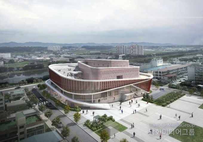 진천문화예술회관 조감도