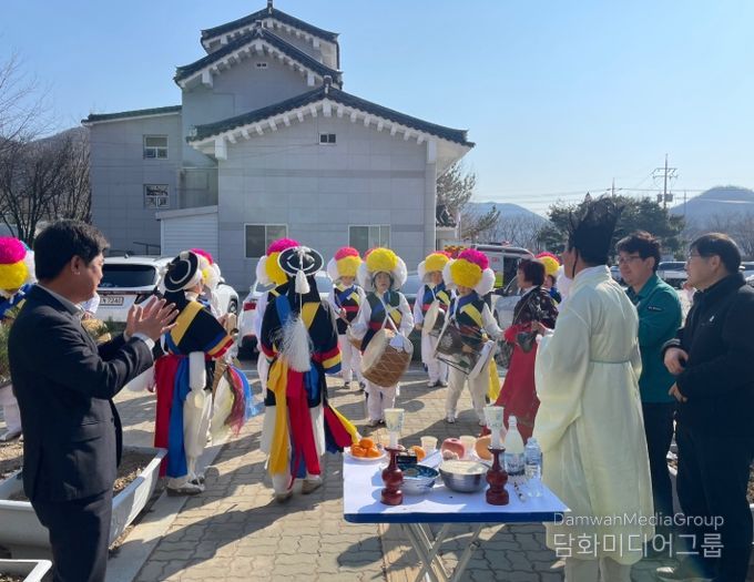 밀양시 무안면 무안농악보존회, 새해맞이 지신밟기 행사
