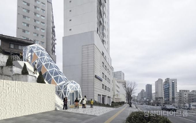 시흥대로변 엘리베이터 설치 예정 모습(안)