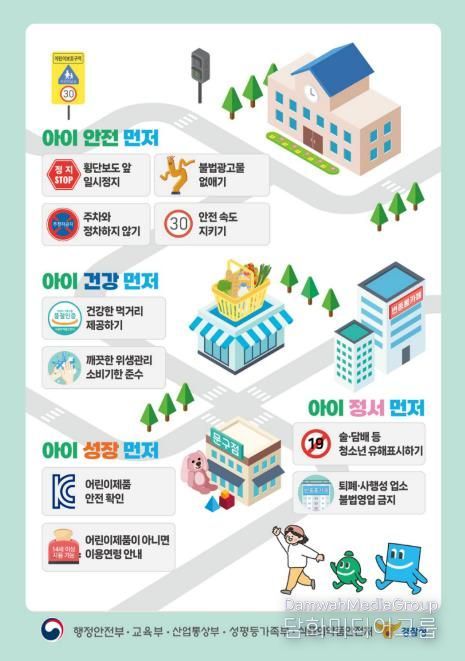 오산시, 신학기 맞아 초등학교 어린이보호구역 불법 주·정차 특별단속 실시