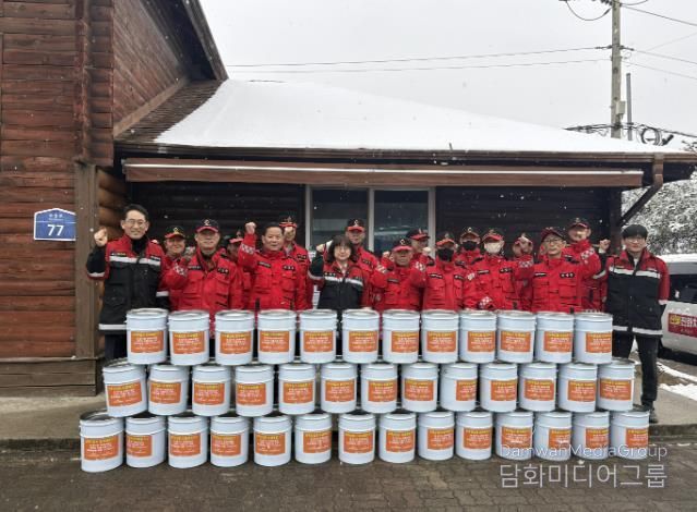 괴산군, 화목보일러 재처리 용기보급으로 산불 예방에 힘써