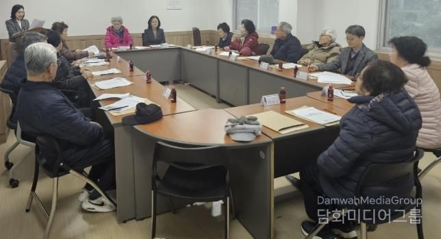 수원시 영통구 매탄3동, 경로당협의회와 경로당 운영 활성화 및 어르신 복지사업 공유