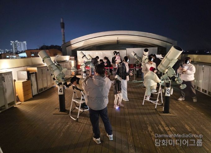 과학교육원 개기월식 관측