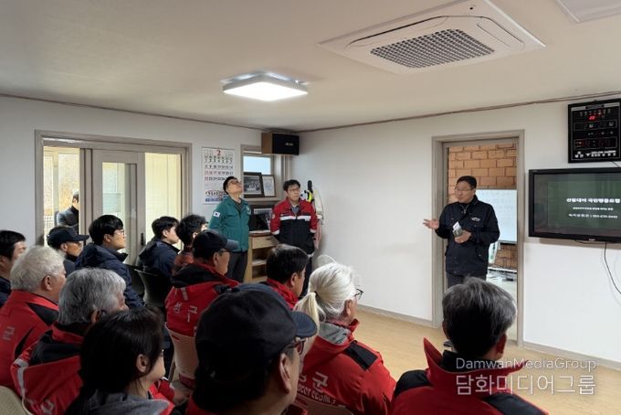 고성군, 2026년 봄철 산불대비 주민대피 교육 실시