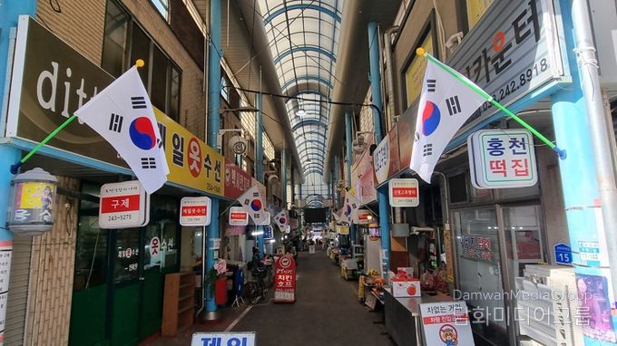 태극기 달고 하나되는 춘천...3·1절 태극기를 답시다