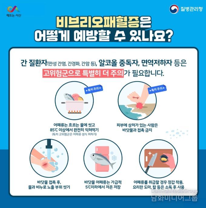 서산시, 비브리오패혈증 유행예측조사 실시