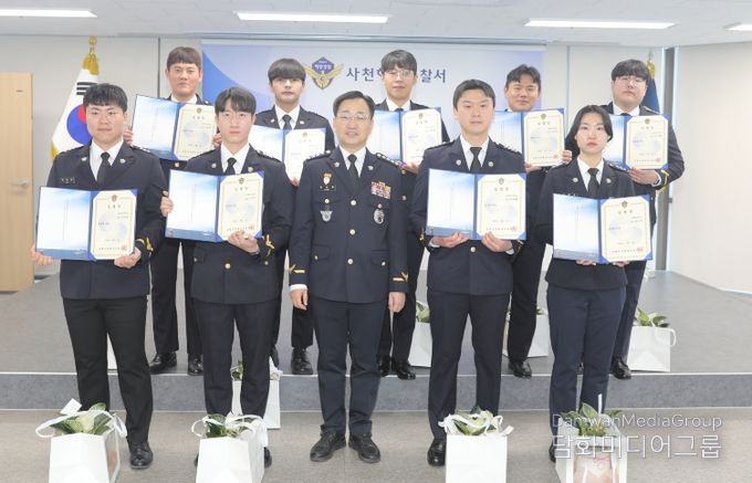 승진임용식 기념사진