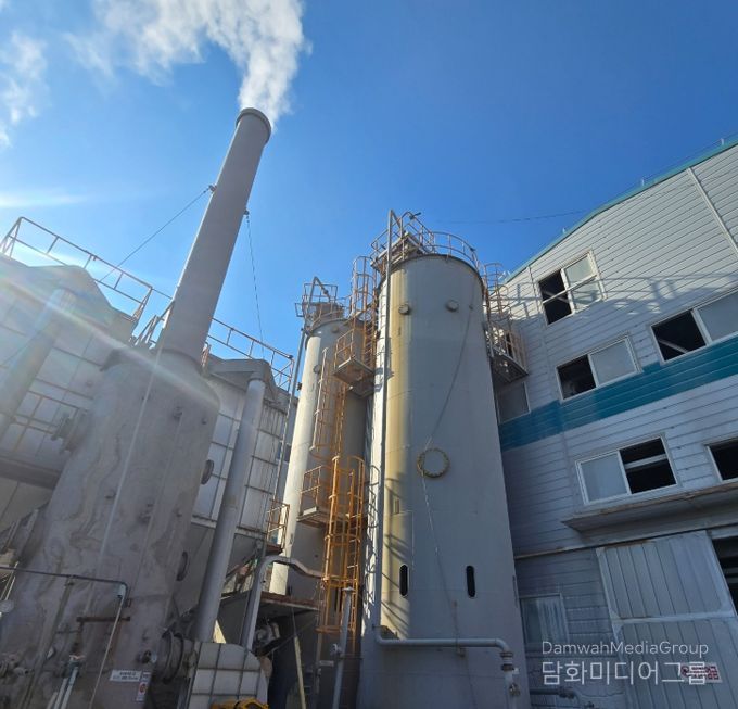 가동 중인 대기배출시설 및 방지시설