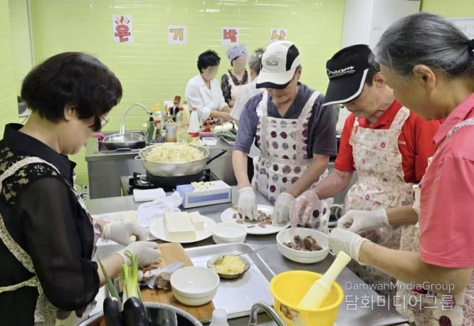 지난해 진행된 ‘온기밥상’ 사진