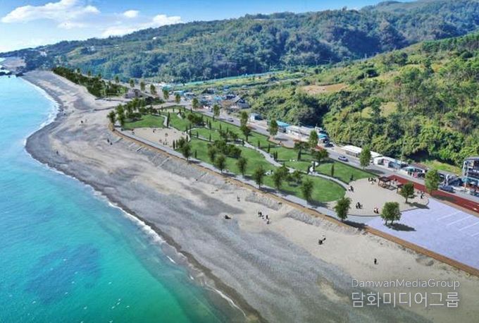 경주시가 추진 중인 ‘문무대왕릉 성역화 사업’ 조감도. 문무대왕릉 일대에 공원과 탐방로, 편의시설 등을 조성해 역사문화 관광공간으로 정비할 계획이다.