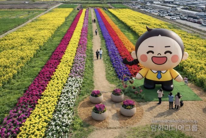 유채꽃축제 조감도