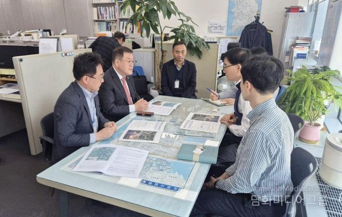 산청군수 중앙부처 방문