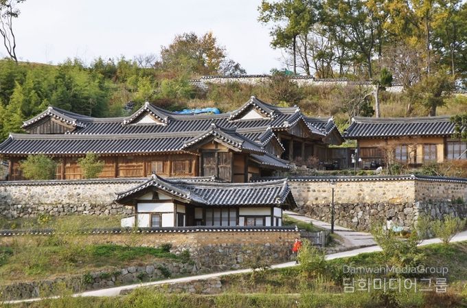 유네스코 세계문화유산 양동마을 전경
