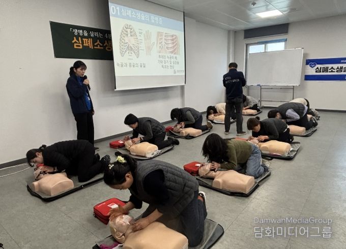담양군, 응급상황 신속 대응 위한 응급처치 교육 진행