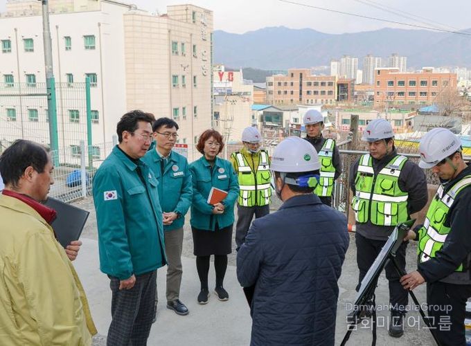 원주시, 해빙기 취약시설 집중 안전점검 실시