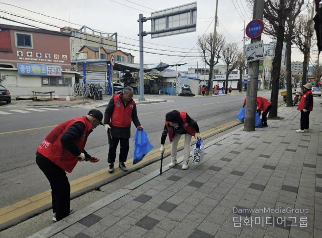 동두천시 생연2동 한국자유총연맹 주관, 환경정화활동 실시