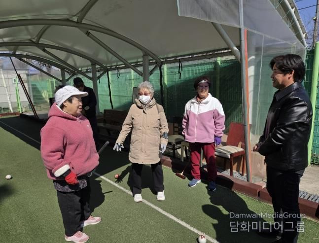 동두천시 보산동행정복지센터, 보산동 게이트볼장 어르신들과 소통 나서