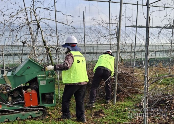 상반기 영농부산물 안전 처리 지원사업 추진 모습
