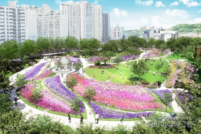 블라썸 정원 조감도