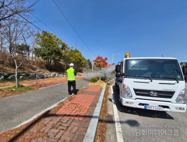 도심 가로수 생육환경 개선 위해 병해충 적기 방제