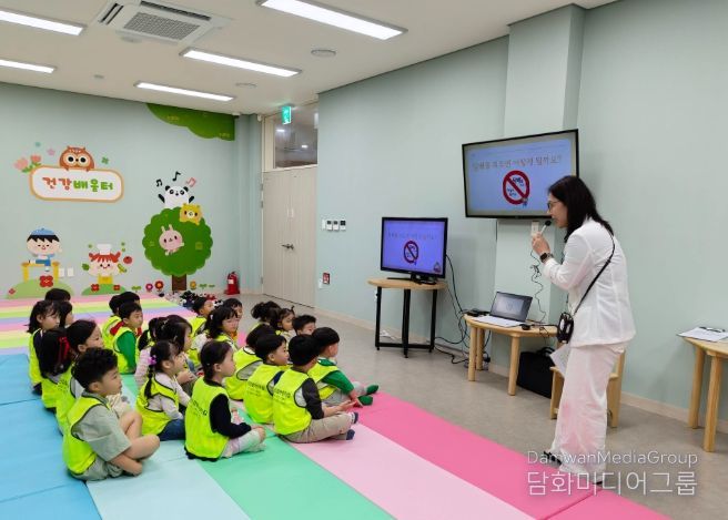 대전 서구 어린이 건강 증진 프로그램 운영 장면